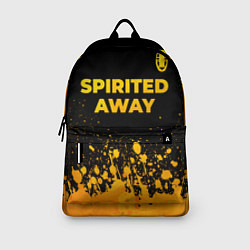 Рюкзак Spirited Away - gold gradient: символ сверху, цвет: 3D-принт — фото 2