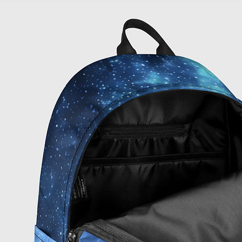 Рюкзак Яркие звёзды в космосе / 3D-принт – фото 4
