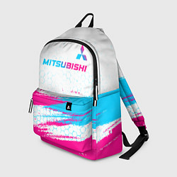 Рюкзак Mitsubishi neon gradient style: символ сверху