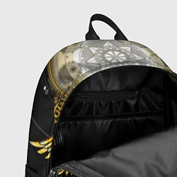 Рюкзак Золотой орёл - славянский орнамент, цвет: 3D-принт — фото 2