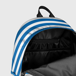 Рюкзак Тельняшка синяя - логотип вдв, цвет: 3D-принт — фото 2
