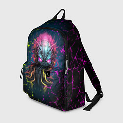 Рюкзак Alien - neon style, цвет: 3D-принт