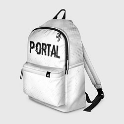 Рюкзак Portal glitch на светлом фоне: символ сверху