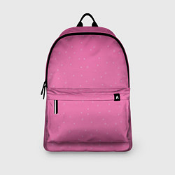 Рюкзак Нежный розовый кружочки, цвет: 3D-принт — фото 2