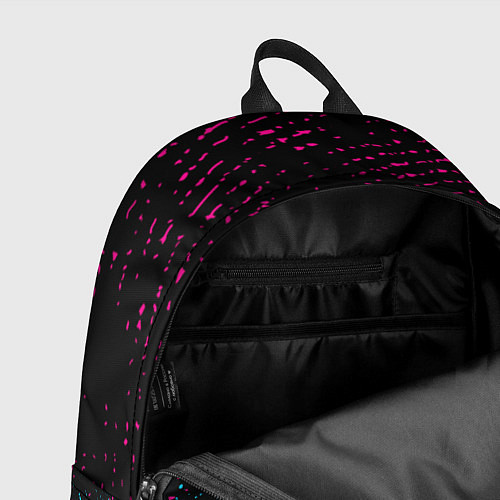 Рюкзак Skyrim - neon gradient: символ сверху / 3D-принт – фото 4