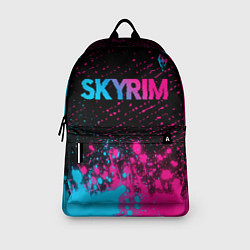 Рюкзак Skyrim - neon gradient: символ сверху, цвет: 3D-принт — фото 2