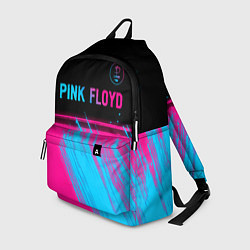 Рюкзак Pink Floyd - neon gradient: символ сверху, цвет: 3D-принт