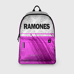 Рюкзак Ramones rock legends: символ сверху, цвет: 3D-принт — фото 2