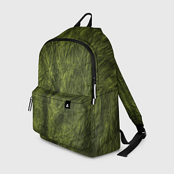 Рюкзак Мятая зеленая ткань