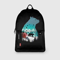 Рюкзак Призрачный гризли, цвет: 3D-принт — фото 2