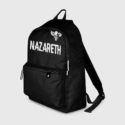 Рюкзак Nazareth glitch на темном фоне: символ сверху