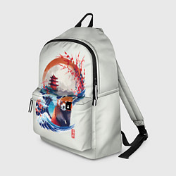 Рюкзак Красная панда на охоте, цвет: 3D-принт