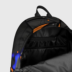Рюкзак Orange black style, цвет: 3D-принт — фото 2