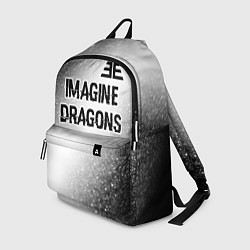 Рюкзак Imagine Dragons glitch на светлом фоне: символ све, цвет: 3D-принт