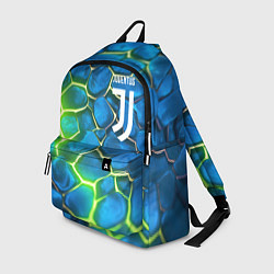 Рюкзак Juventus blue green neon