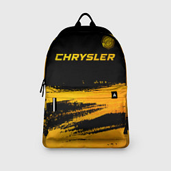 Рюкзак Chrysler - gold gradient: символ сверху, цвет: 3D-принт — фото 2