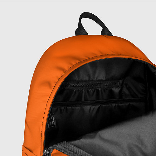 Рюкзак Сегодня оранжевое настроение / 3D-принт – фото 4
