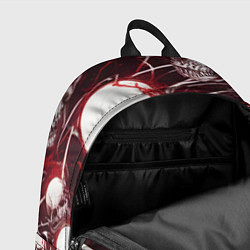 Рюкзак Красные скелетоны, цвет: 3D-принт — фото 2