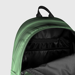 Рюкзак Зеленый полосатый градиент, цвет: 3D-принт — фото 2