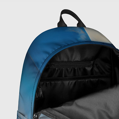 Рюкзак Синяя палитра / 3D-принт – фото 4