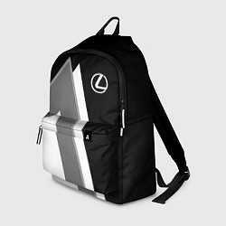 Рюкзак Лексус - спортивный серый, цвет: 3D-принт