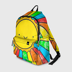 Рюкзак Позитивное солнышко, цвет: 3D-принт
