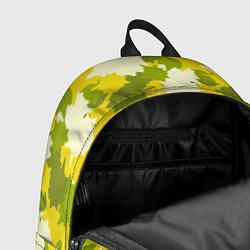 Рюкзак Желто-зеленый камуфляж, цвет: 3D-принт — фото 2