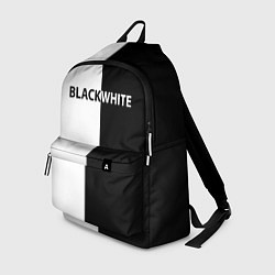 Рюкзак Black white, цвет: 3D-принт