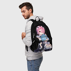 Рюкзак Re: zero - близняшки горничные, цвет: 3D-принт — фото 2