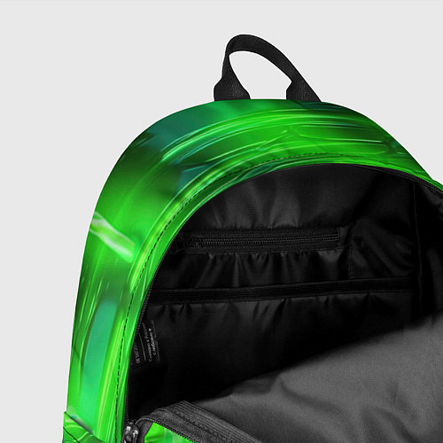 Рюкзак Яркий зеленый фон / 3D-принт – фото 4