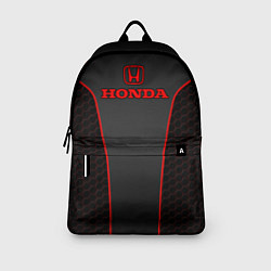 Рюкзак Honda - униформа красная, цвет: 3D-принт — фото 2