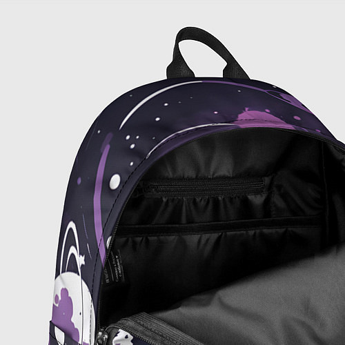 Рюкзак Фиолетовый космос - нейросеть / 3D-принт – фото 4
