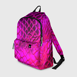 Рюкзак Объемные розовые соты, цвет: 3D-принт