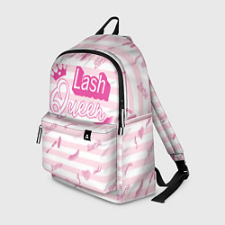 Рюкзак Lash queen - pink Barbie pattern, цвет: 3D-принт