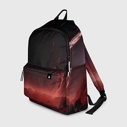 Рюкзак Красно черная космическая планета, цвет: 3D-принт