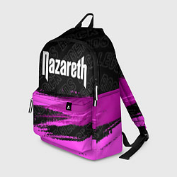Рюкзак Nazareth rock legends посередине, цвет: 3D-принт