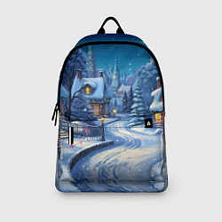 Рюкзак Зимнее предновогоднее настроение, цвет: 3D-принт — фото 2