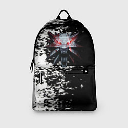 Рюкзак Ведьмак чернобелые краски, цвет: 3D-принт — фото 2