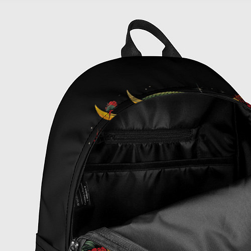 Рюкзак Зеленый дракон / 3D-принт – фото 4