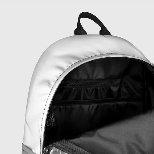 Рюкзак BYD speed на светлом фоне со следами шин посередин / 3D-принт – фото 4