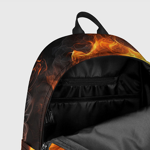 Рюкзак Огонь и дым / 3D-принт – фото 4
