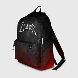 Рюкзак Марк в стиле Металлика - огонь и искры, цвет: 3D-принт