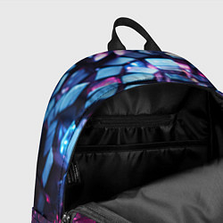 Рюкзак Стеклянные прозрачные камушки, цвет: 3D-принт — фото 2