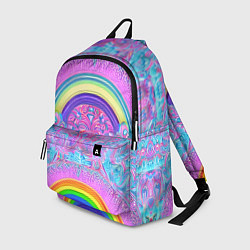 Рюкзак Радужный узор разноцветный