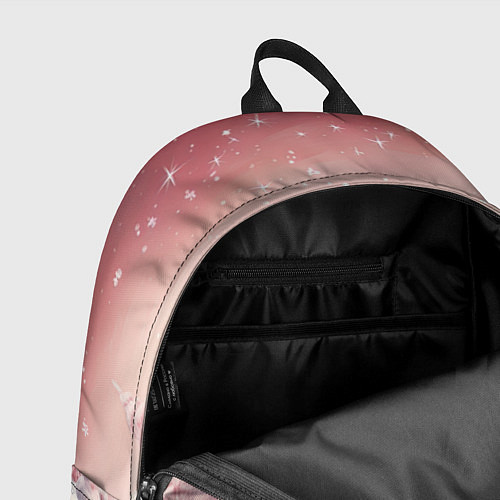 Рюкзак Снежное сияние ночи / 3D-принт – фото 4