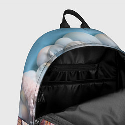 Рюкзак Рождественские огни на деревьях, цвет: 3D-принт — фото 2