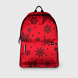 Рюкзак Праздничный снег, цвет: 3D-принт — фото 2