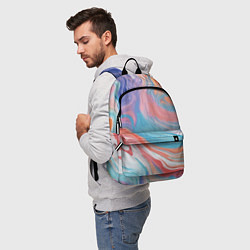 Рюкзак Цветной вихрь, цвет: 3D-принт — фото 2