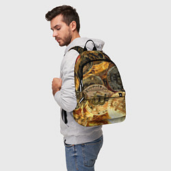 Рюкзак Золото цифровой эры, цвет: 3D-принт — фото 2