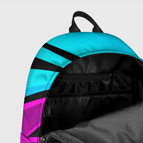 Рюкзак Герб рф - неоновый / 3D-принт – фото 4